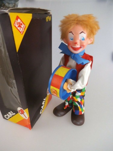 Max carl clown mit - clown, trommel