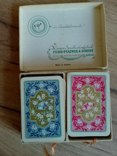 Vintage piatnik spielkarten - piatnik,