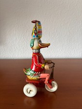 Blechspielzeug Ente auf
