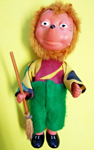 Großer antiker mecki mit - mecki,