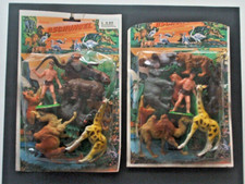 2 TARZAN Dschungel Set 1970s