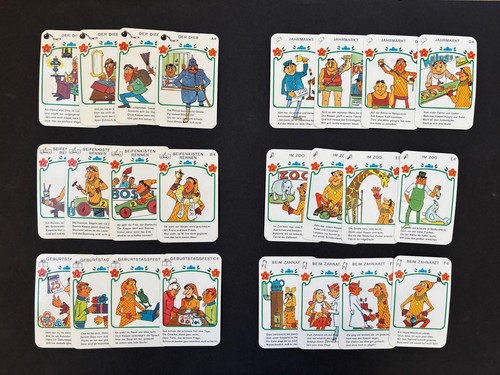 Vintage quartett kasperle - vintage,