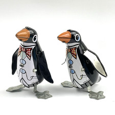 Blechspielzeug Pinguine 2er